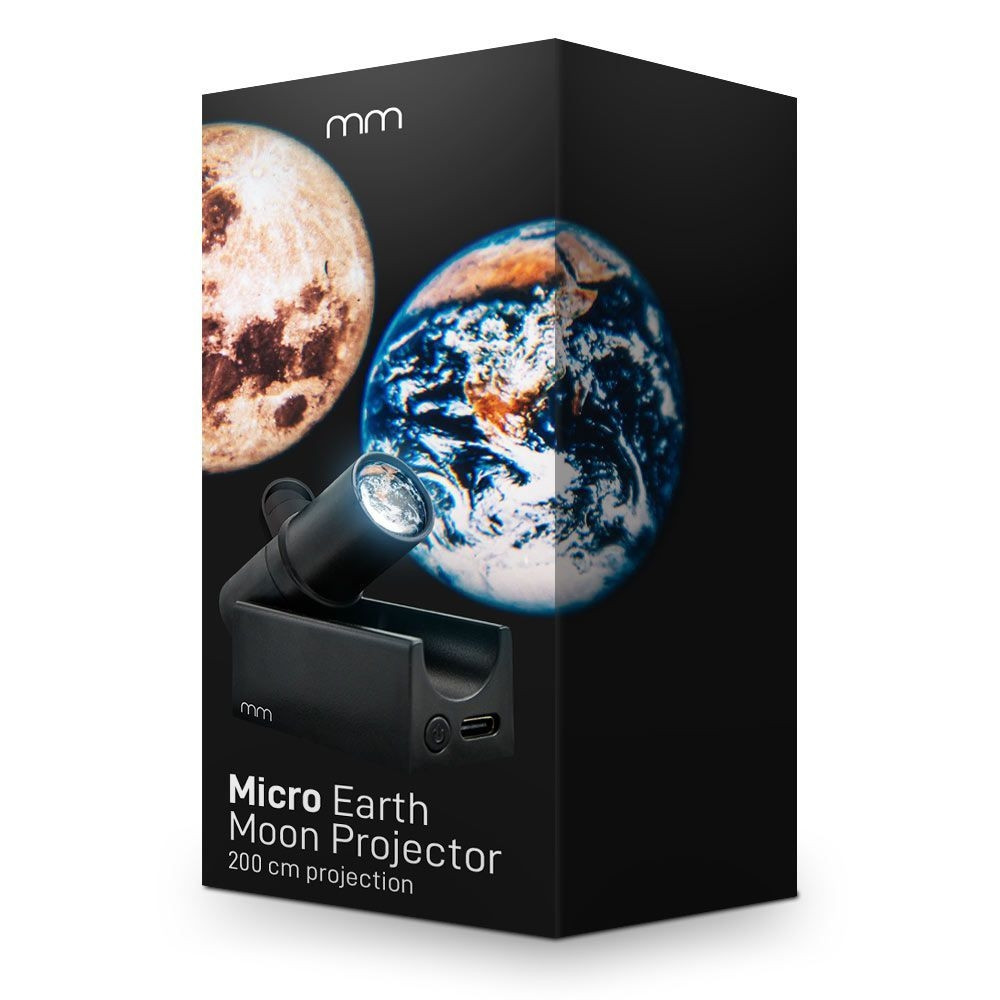 Battery -powered projector lamp - moon