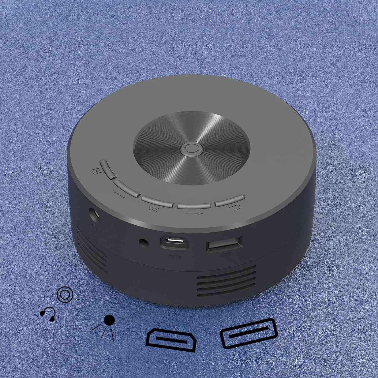 Projektor - USB - Čierny - Plast