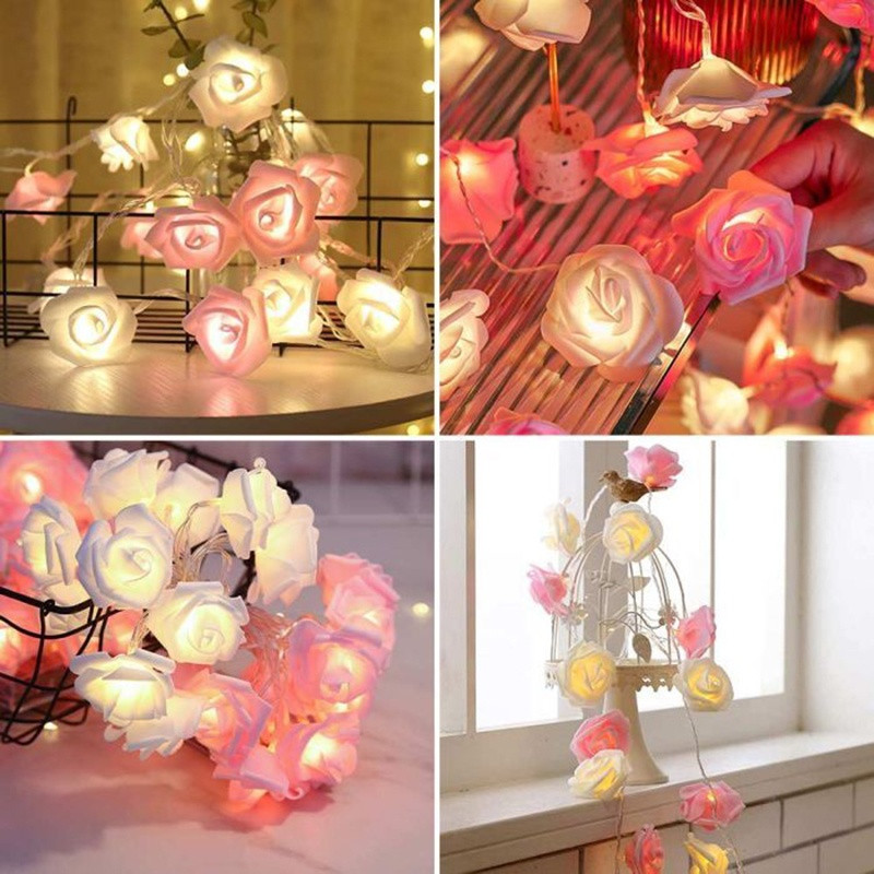 Romantic light loop - roses - 20 LED lights