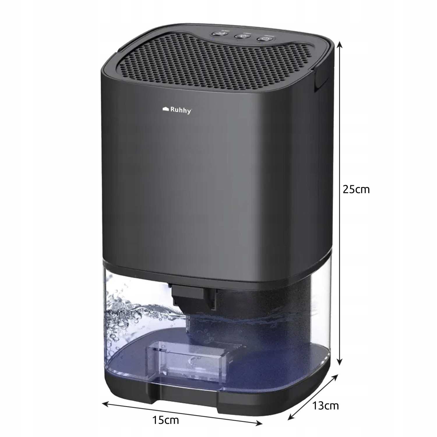 Luftentfeuchter - Schwarz - 1.000 ml