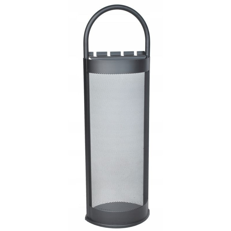 Set d'accessoires pour cheminée - noir - 5 pièces