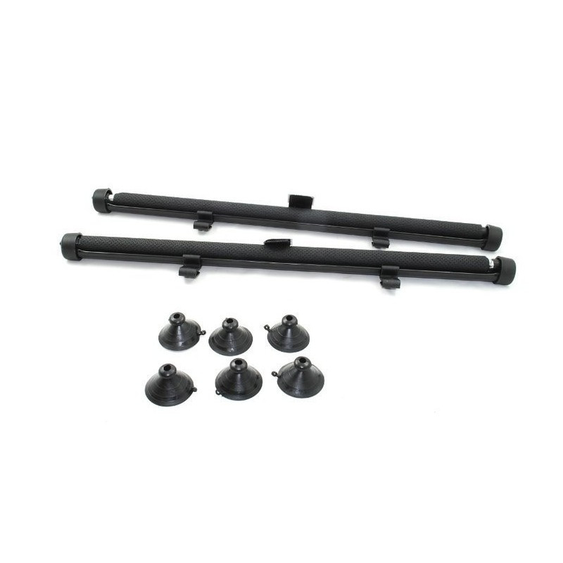 Sunshadefor car windows - pvc - black - 2 pcs