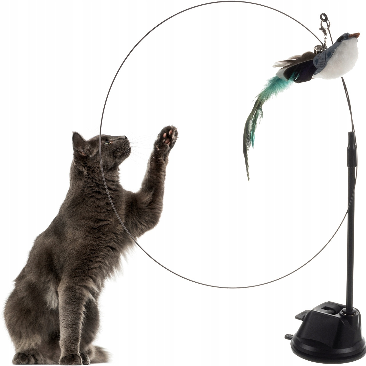Stimulating cat toy - bird