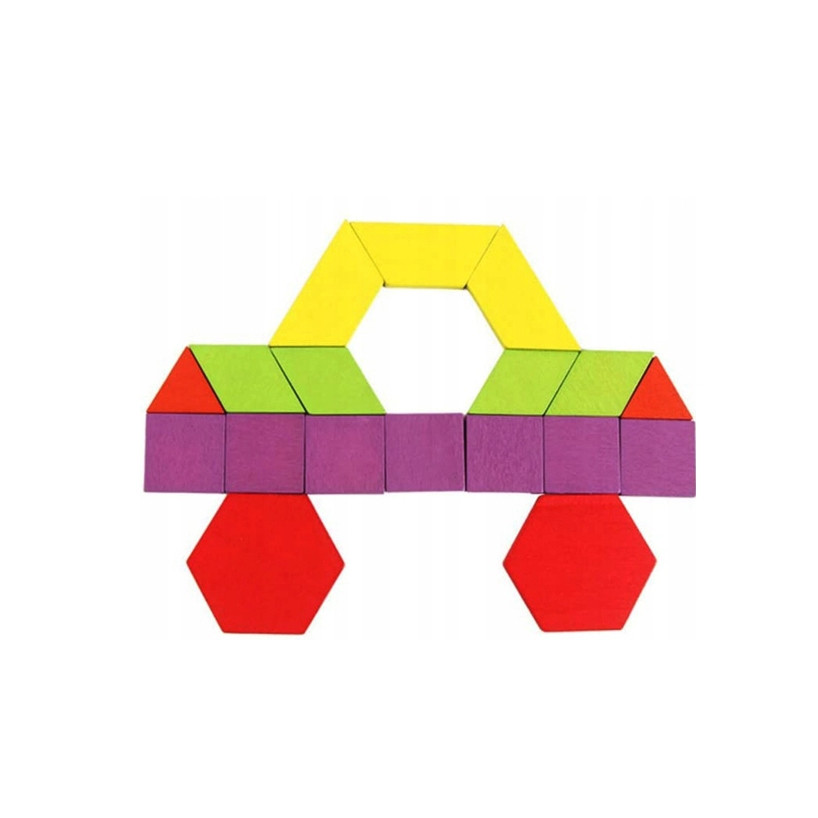Educational puzzle - geometric forms