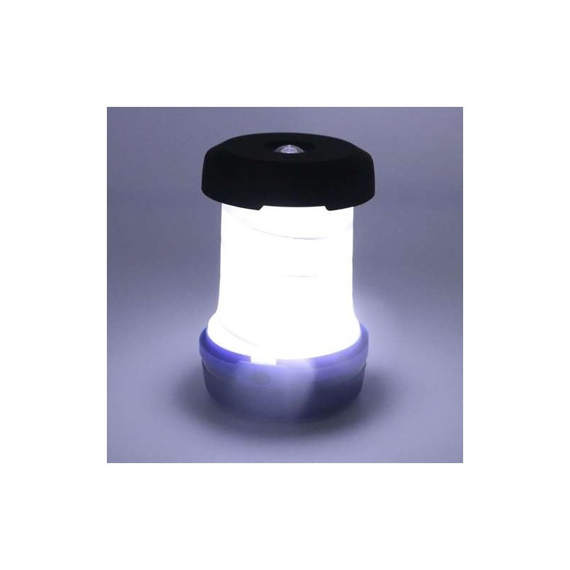 Folding lamp - battery powered - blue
