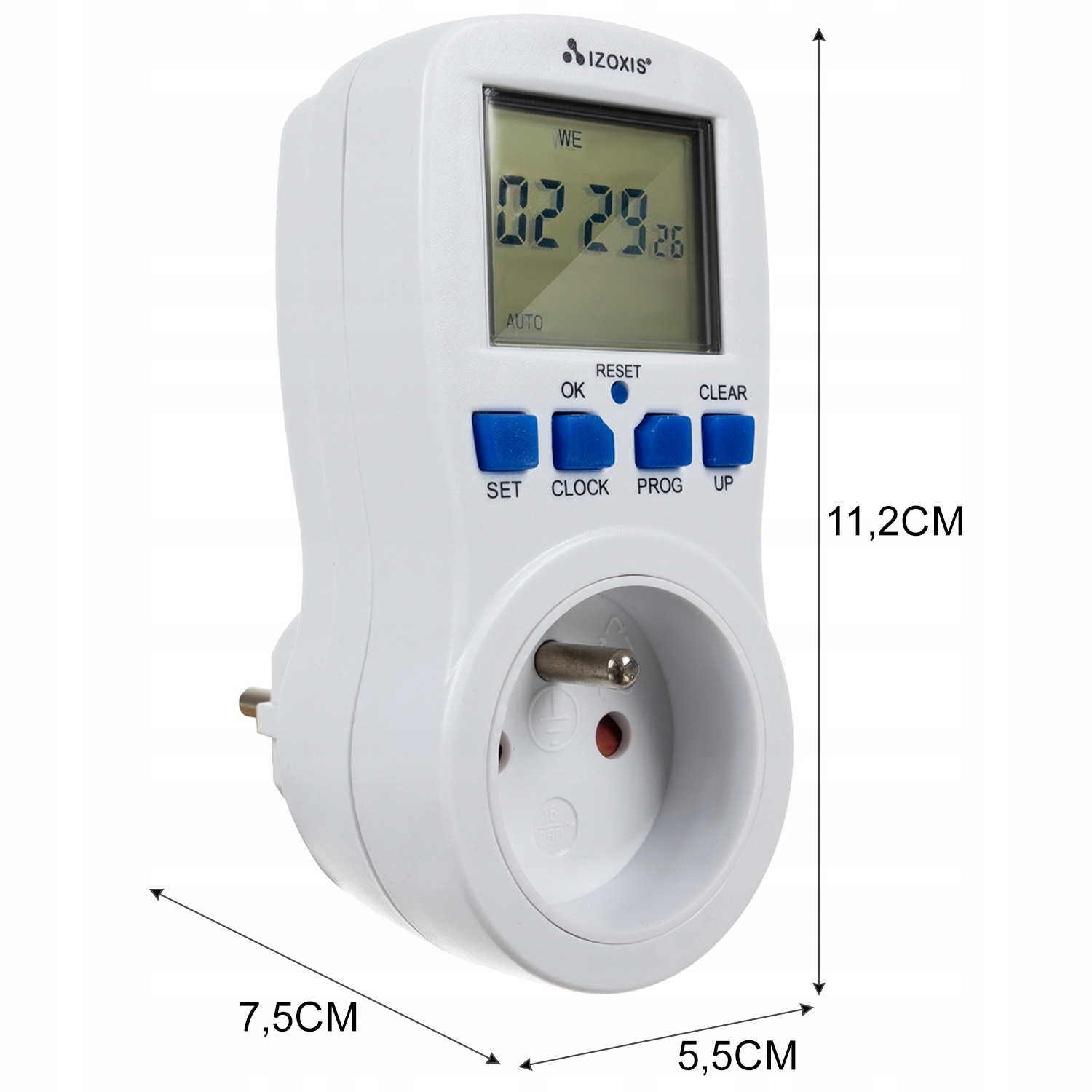 Timer for electrical outlets - 3 680 W - White
