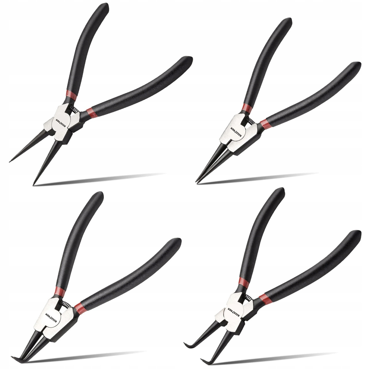 Conjunto com barras de renda - 4 peças