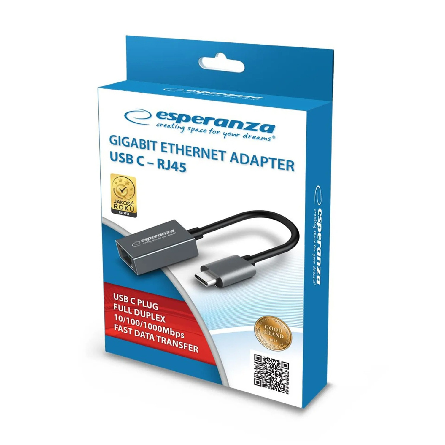 Netwerkadapter - RJ45 naar USB Type C
