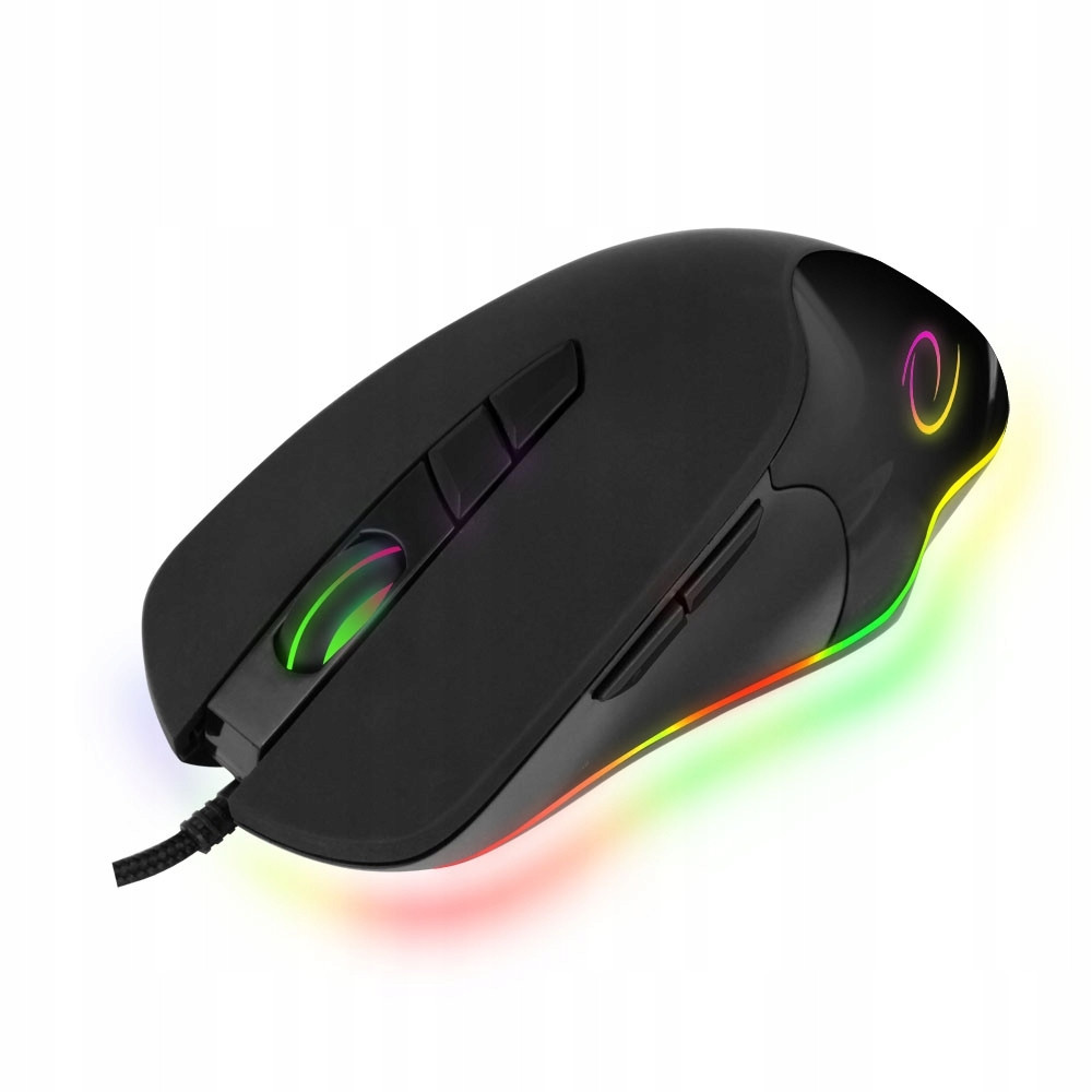 Mouse óptico de computador com luz de fundo