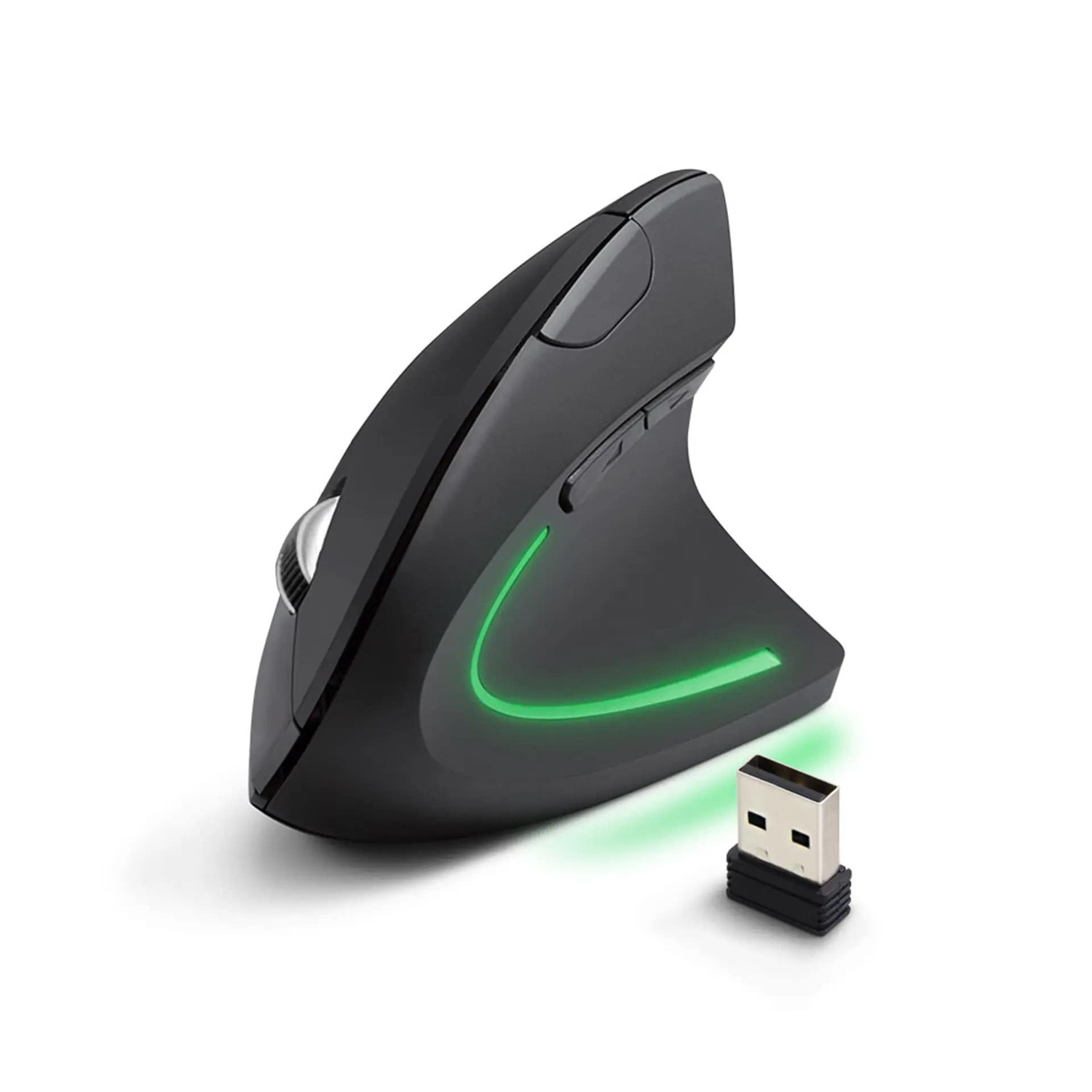 Vertical computer mouse - optical sensor - wireless