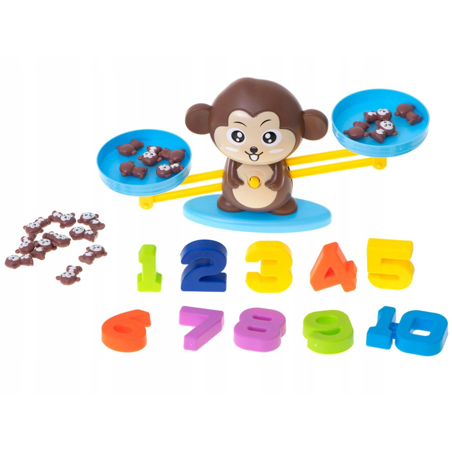 Wave game Monkey - Mathematics for Children