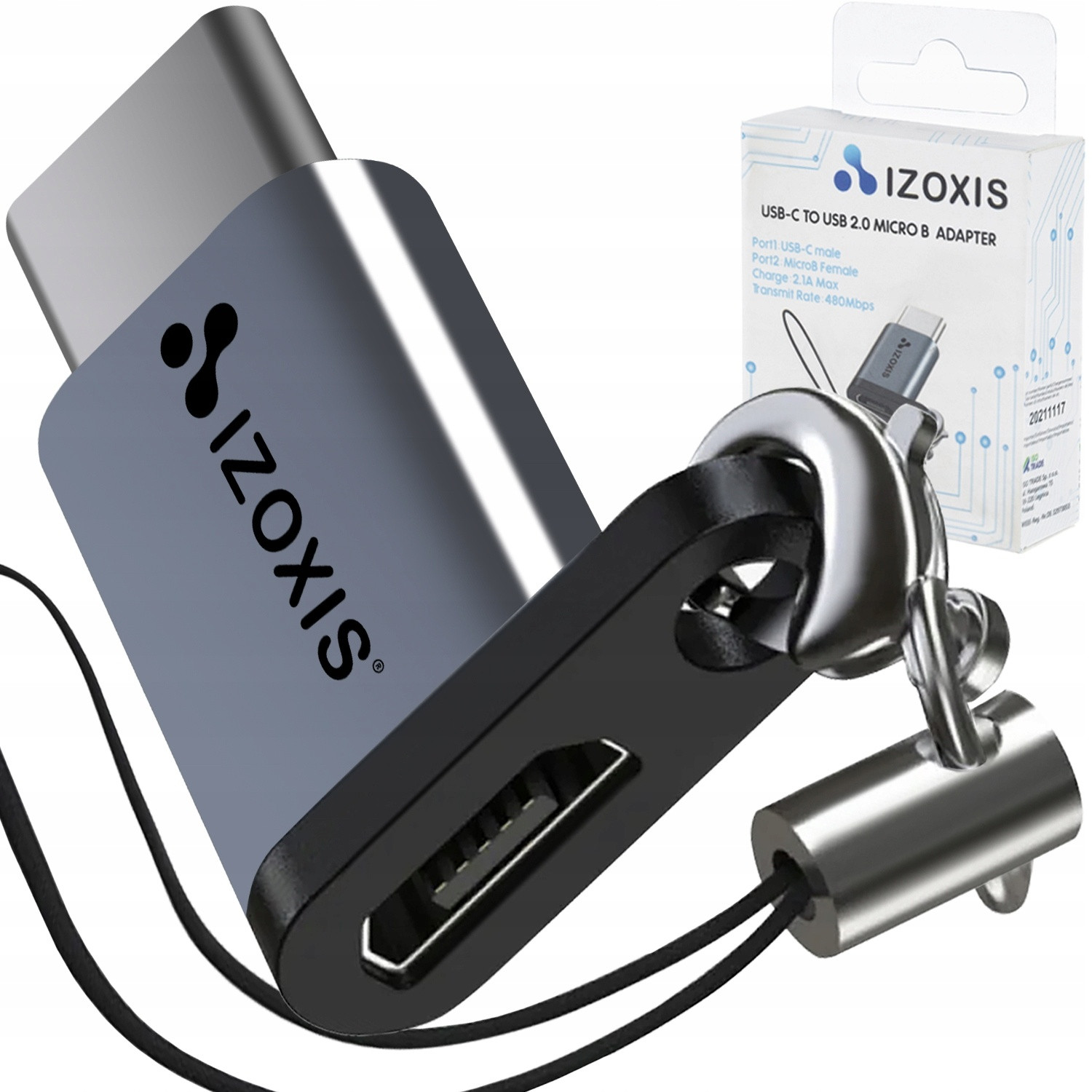 Micro USB 2.0 to USB C Adapter