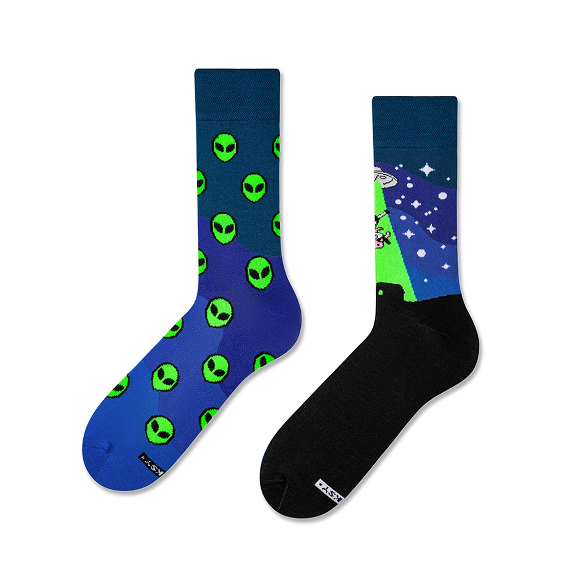Color Mix Socks 4-Pack - Cosmic Pattern