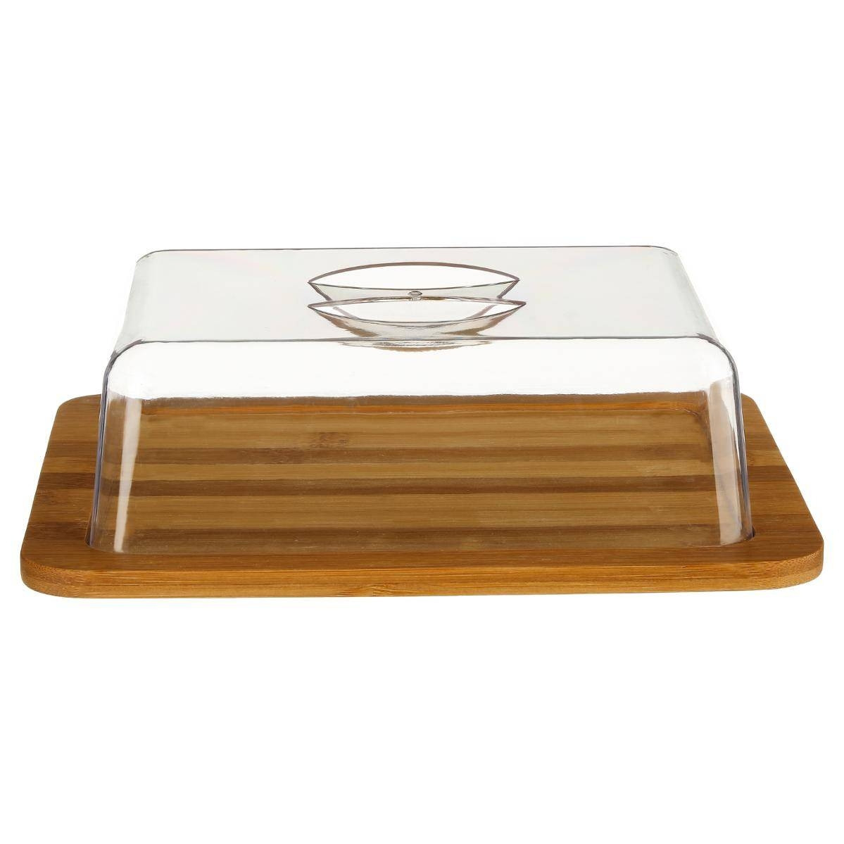 Bamboo Tray for Cheese Storage