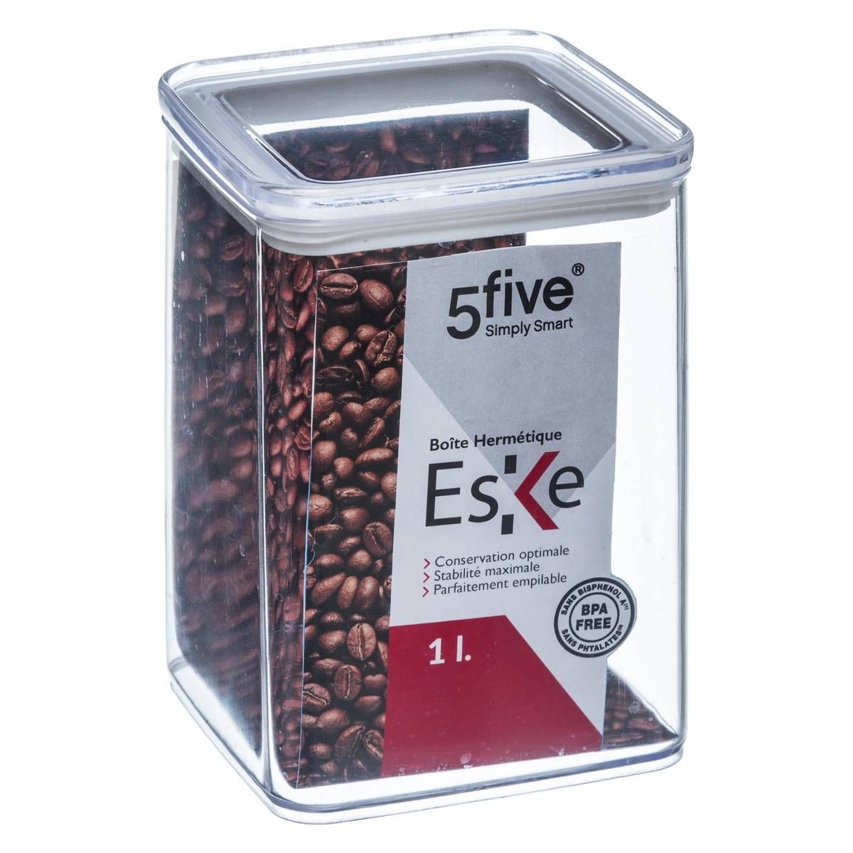 Boîte de rangement carrée 1000 ml