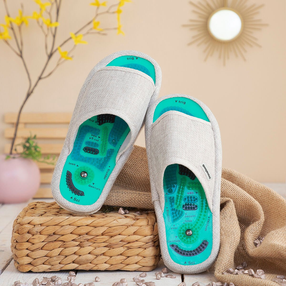 Chaussons d'acupression - Taille 36–39