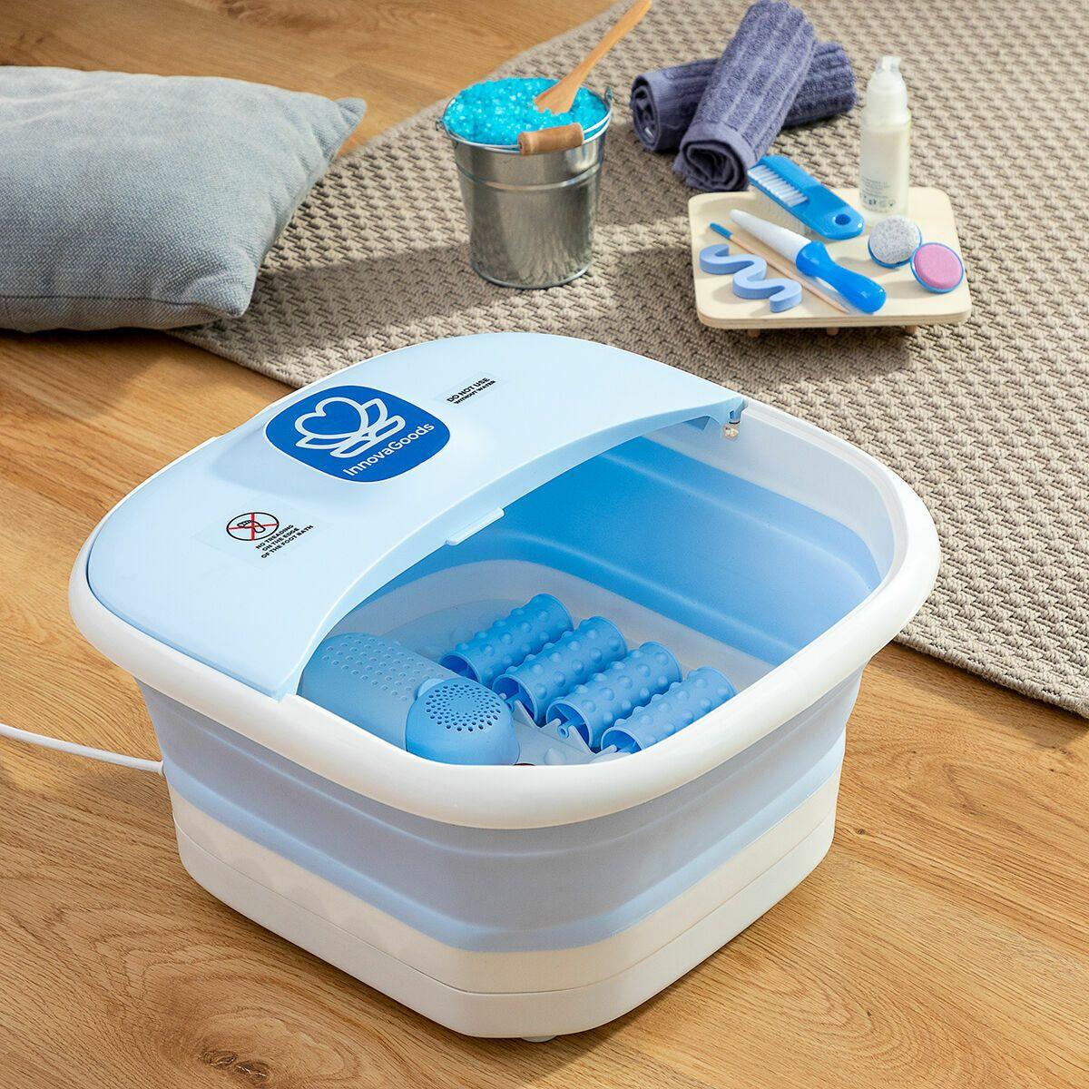 Fußbad mit Hydromassage