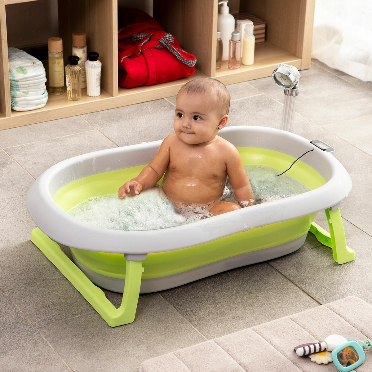 Bañera de Bebé Plegable