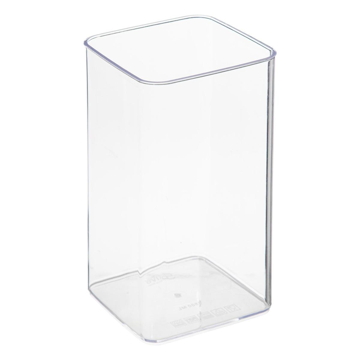 3er-Pack Kunststoffboxen - Transparent