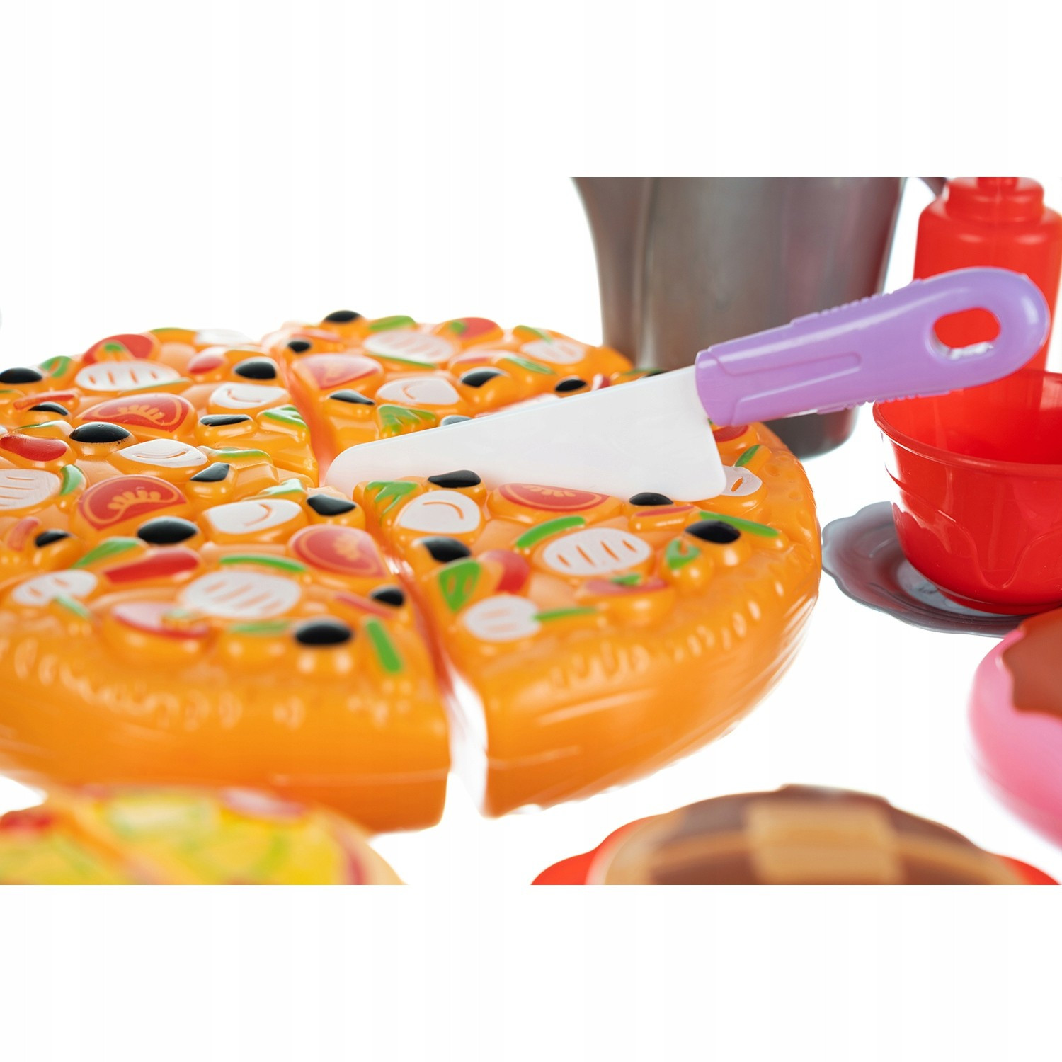 O jogo da pizza e da comida rápida