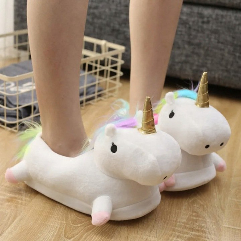 Unicorn slippers