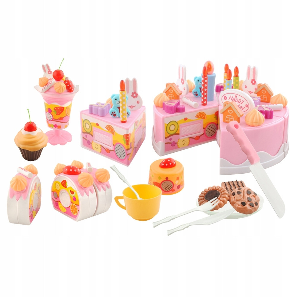 Birthday Cake Set - 75 Pieces