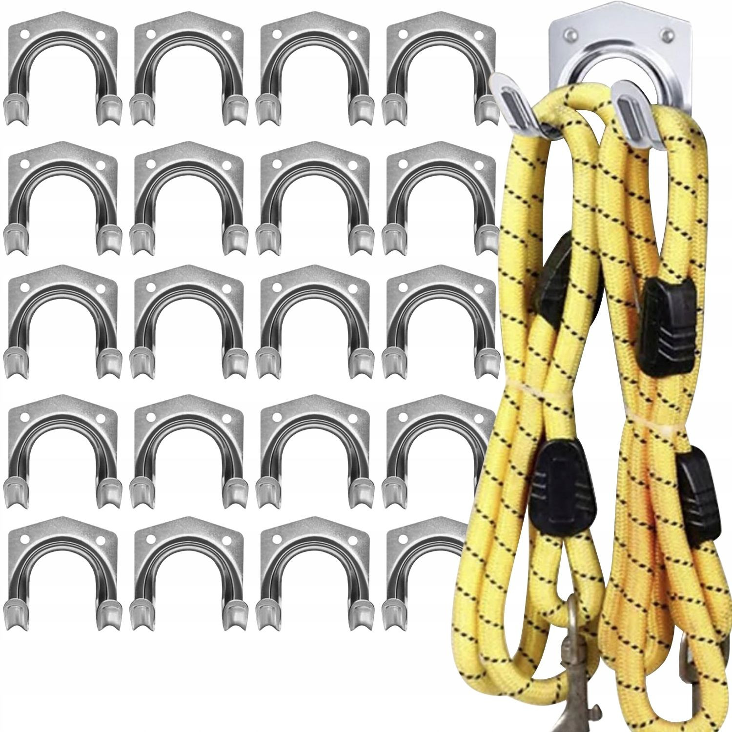 20-pack Metal Hooks for Tool Storage