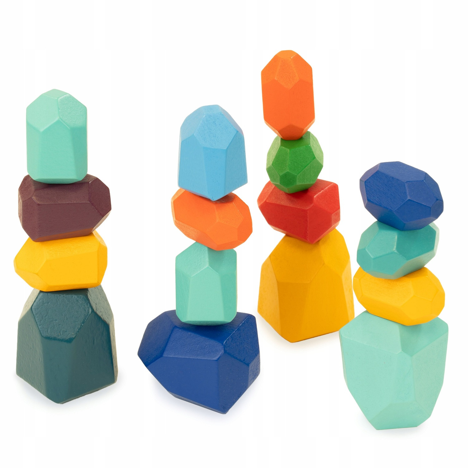 Bloques de madera para jugar de forma creativa