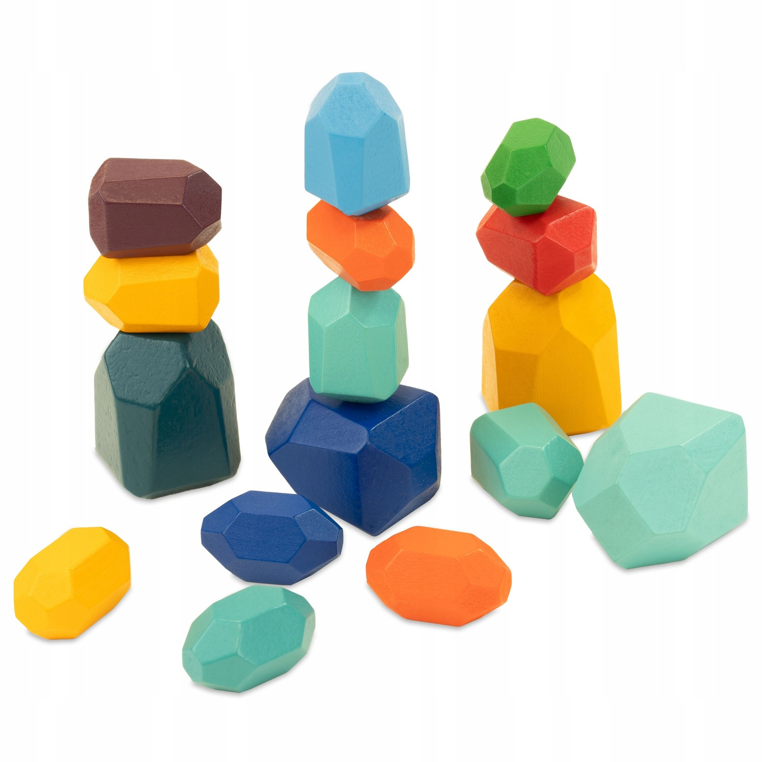 Bloques de madera para jugar de forma creativa
