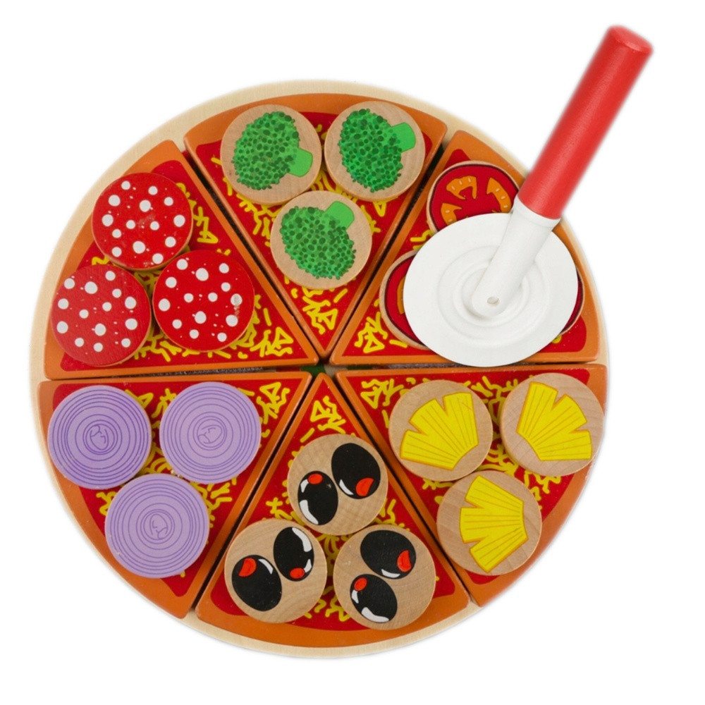 Set de pizza con velcro