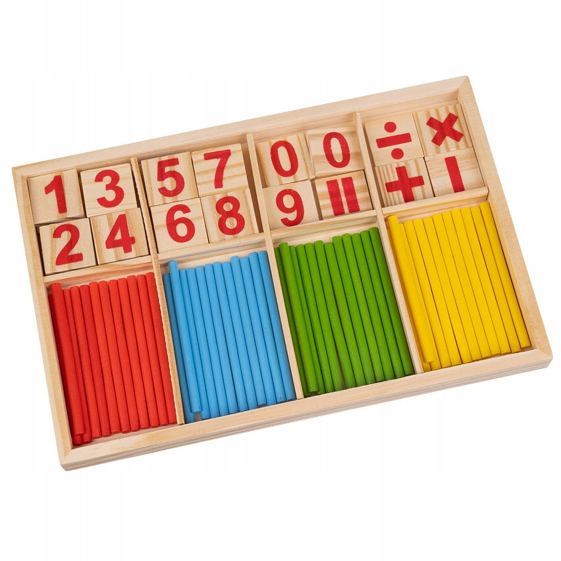 Counting sticks - Different colors