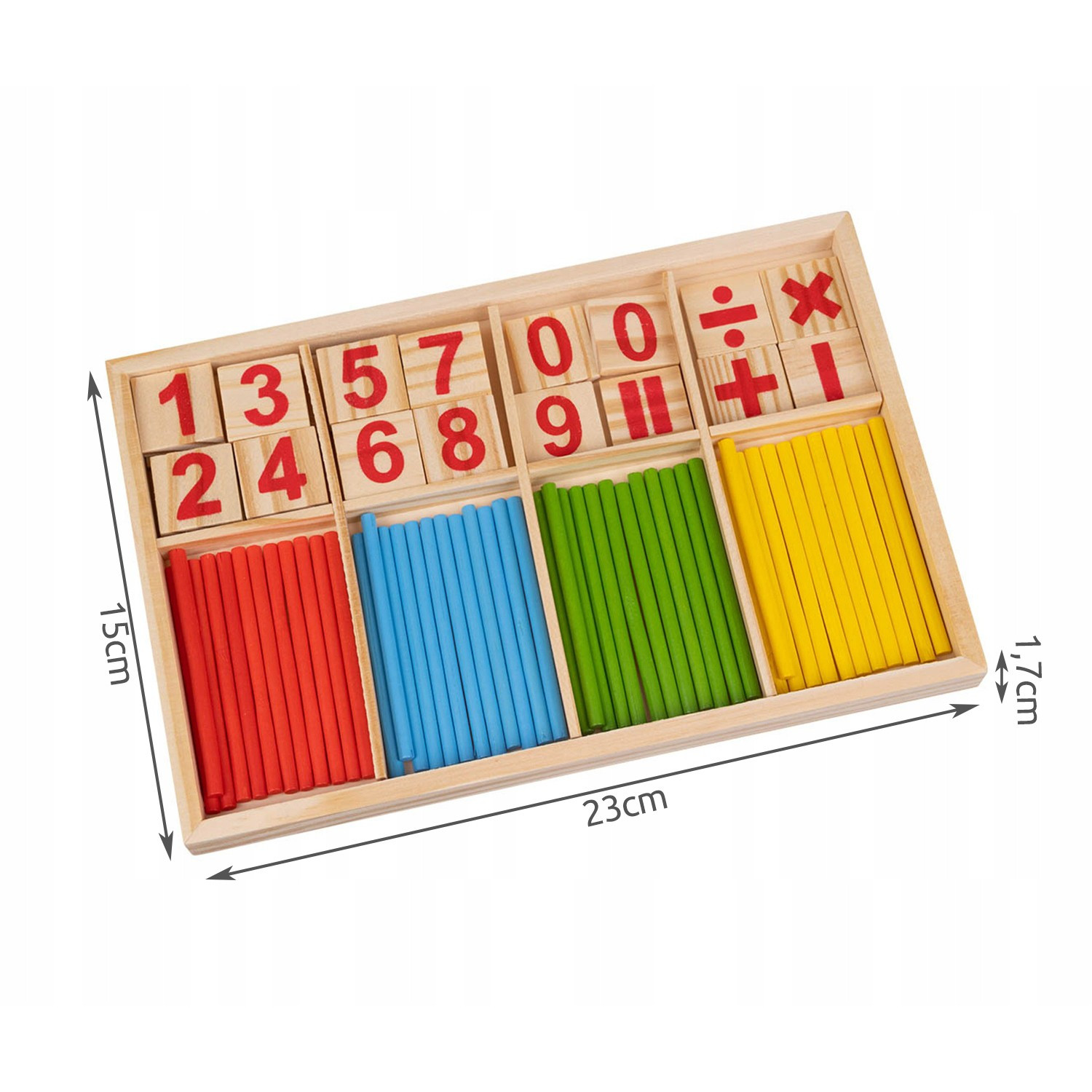 Bâtons à compter - Différentes couleurs