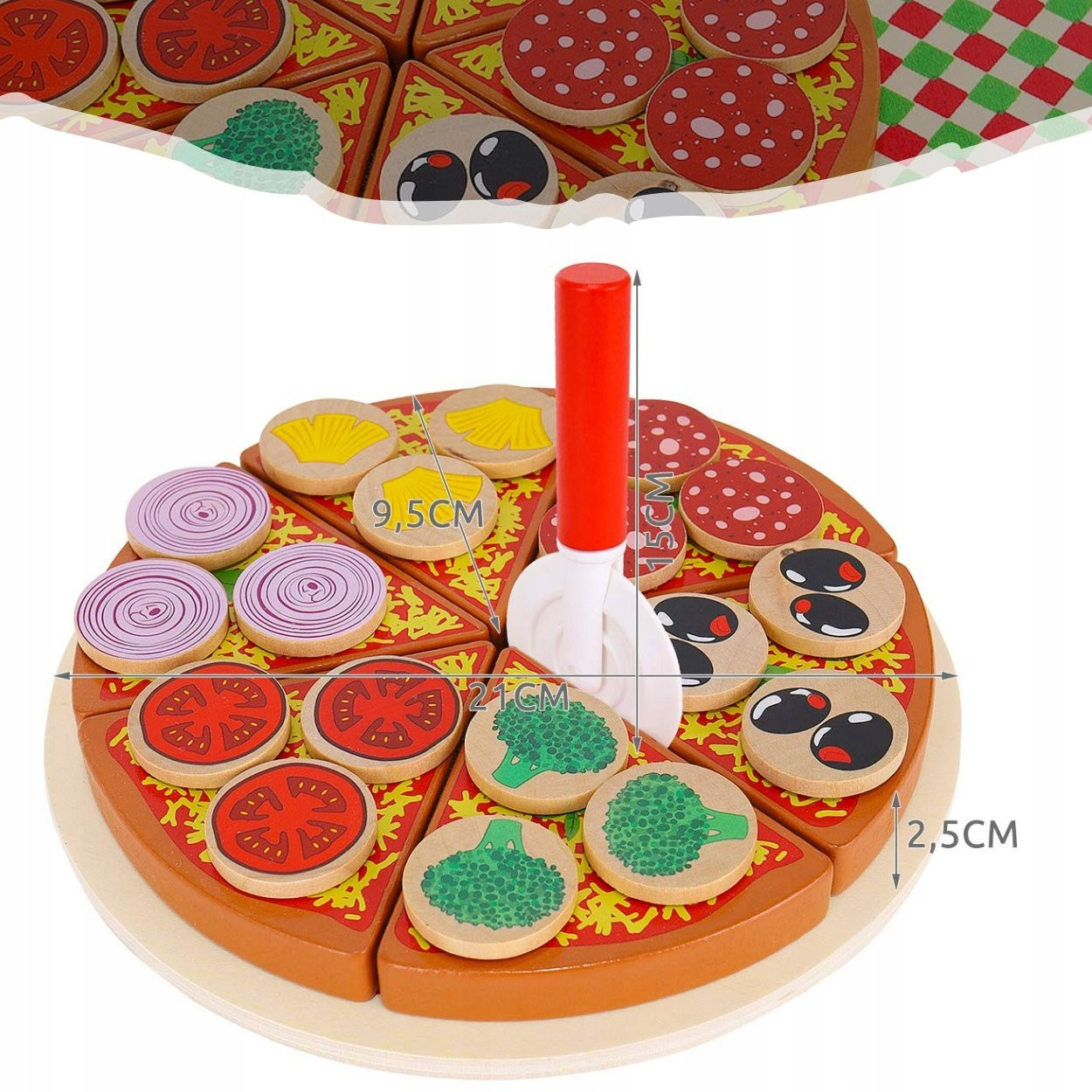 Zestaw do pizzy z rzepem
