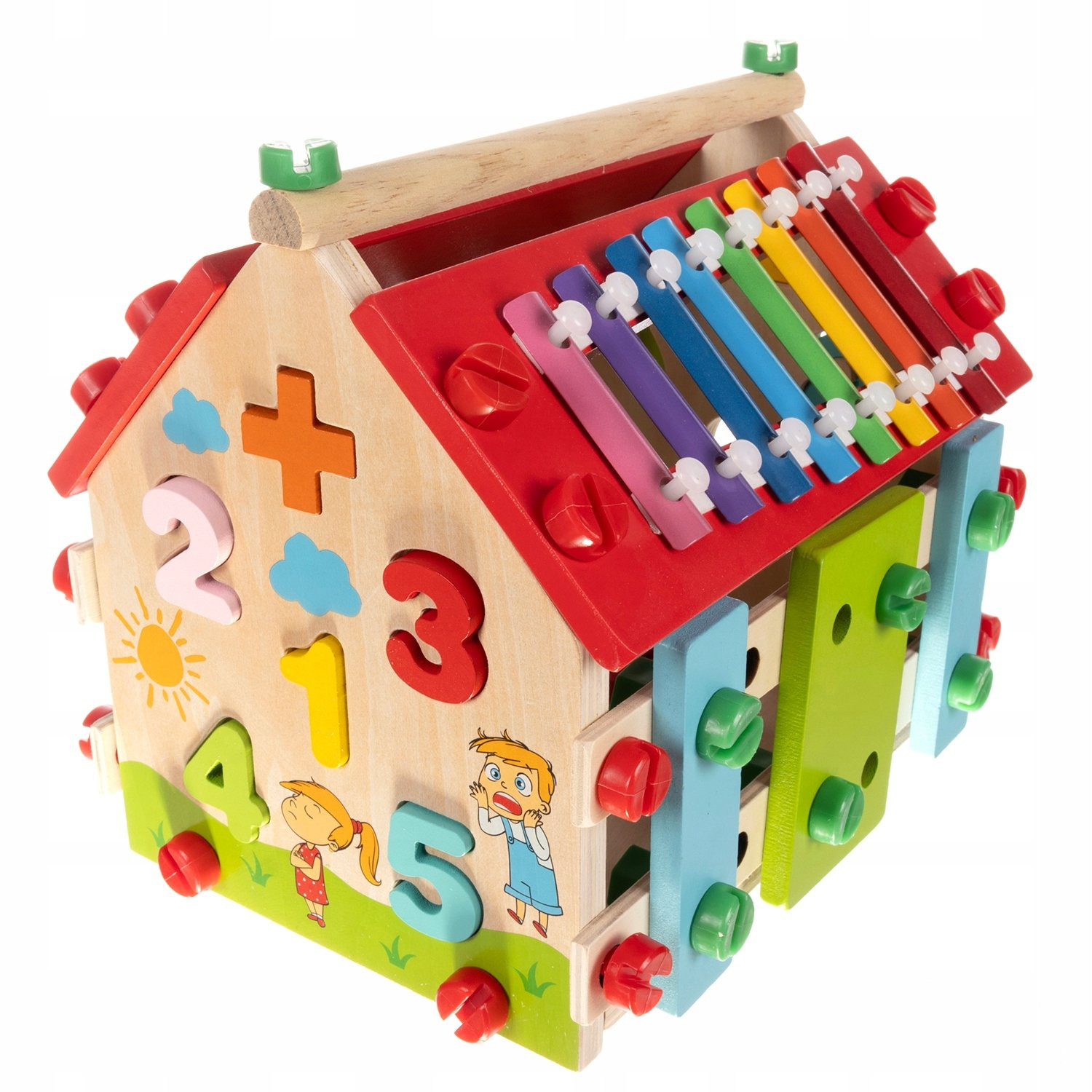 Sorting houses with different functions
