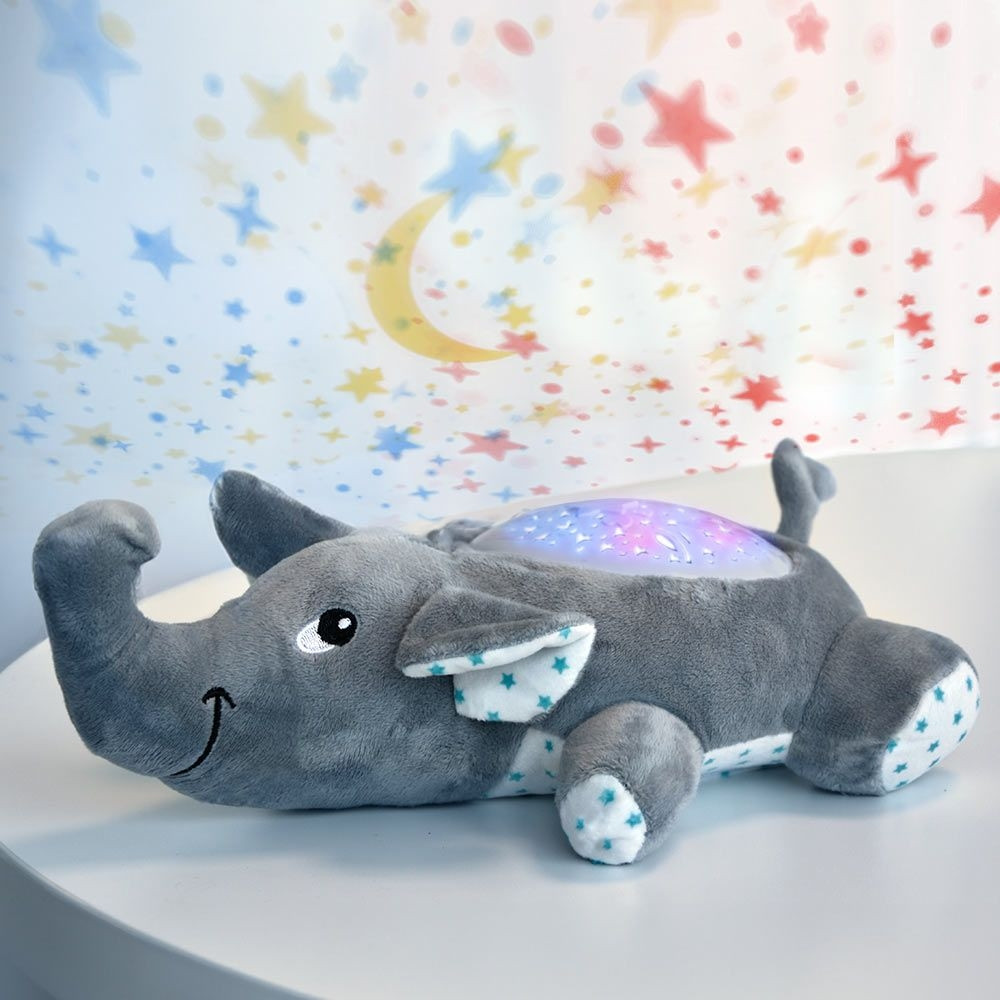 Elephant Nightlight with Star Projection