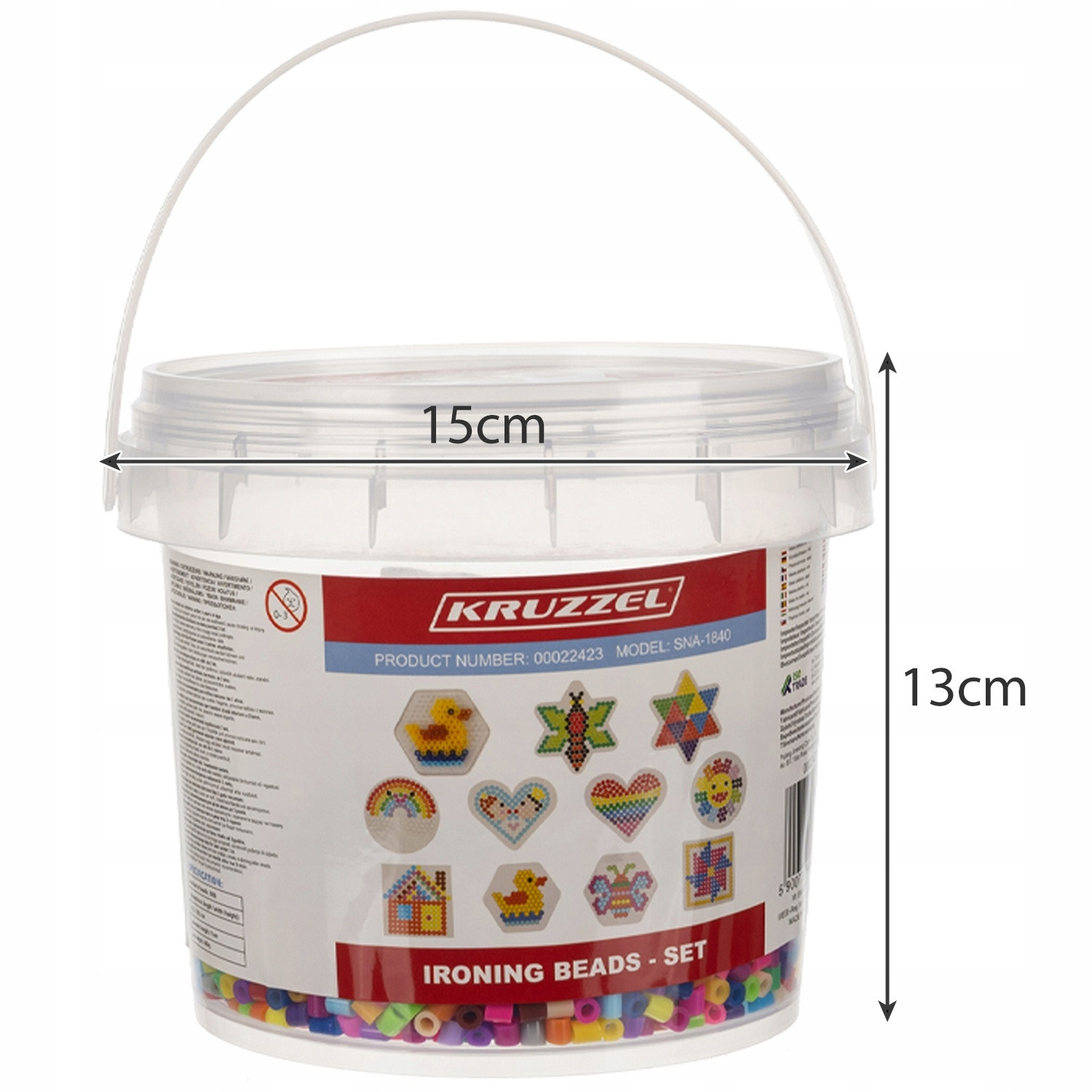 Kit de contas com 5000 contas e moldes