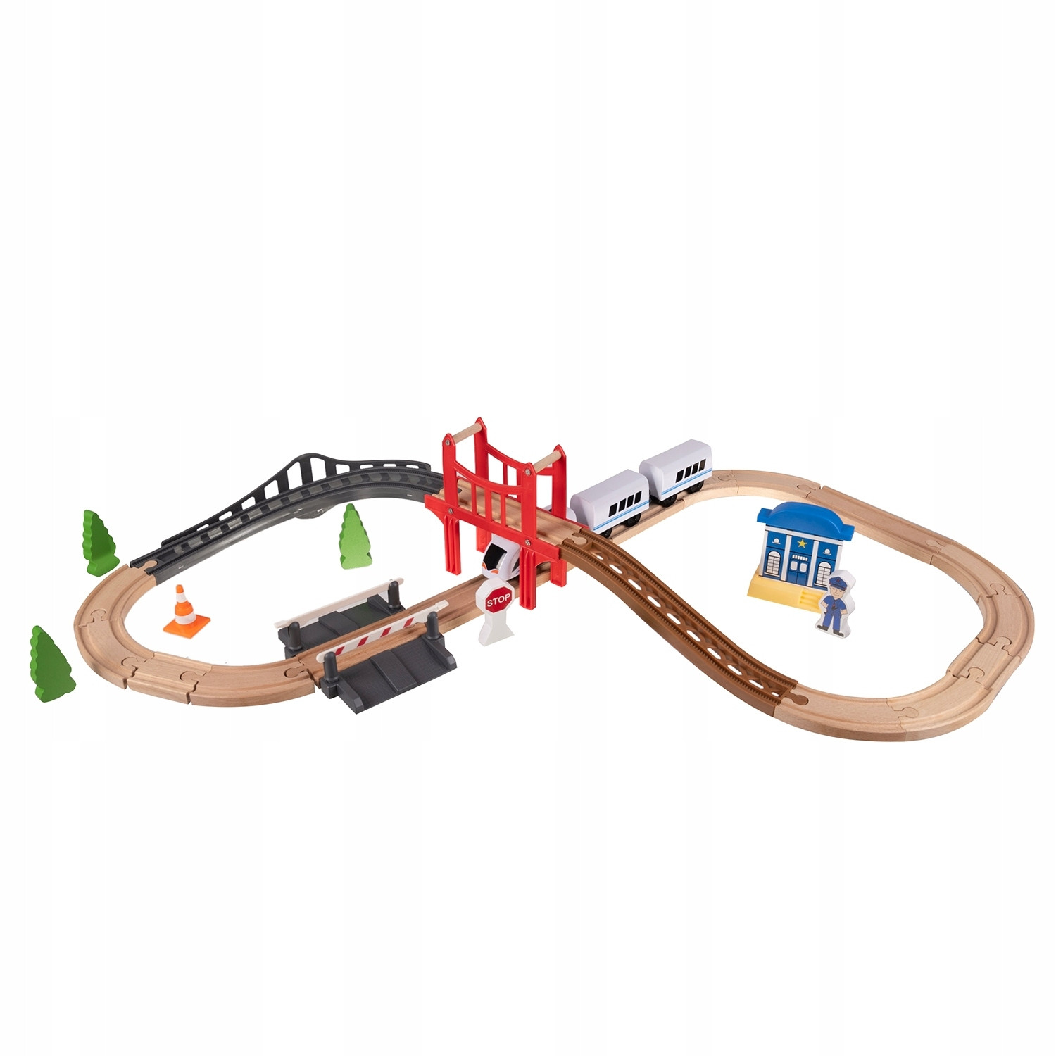 Ferrocarril de madera - 3,2 m