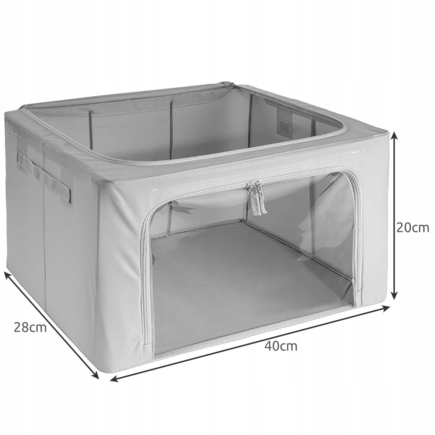 Storage Boxes for Textiles - 2-pack