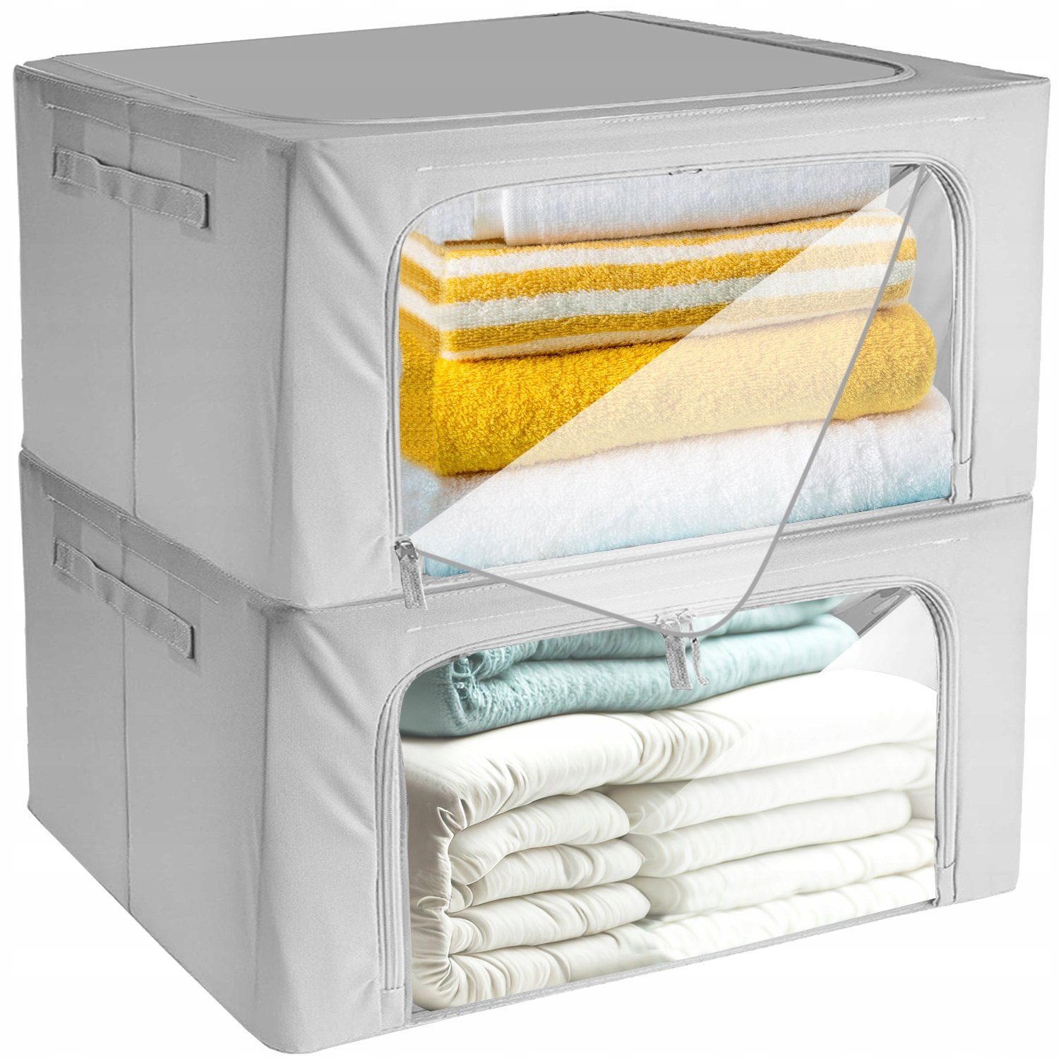 Storage Boxes for Textiles - 2-pack