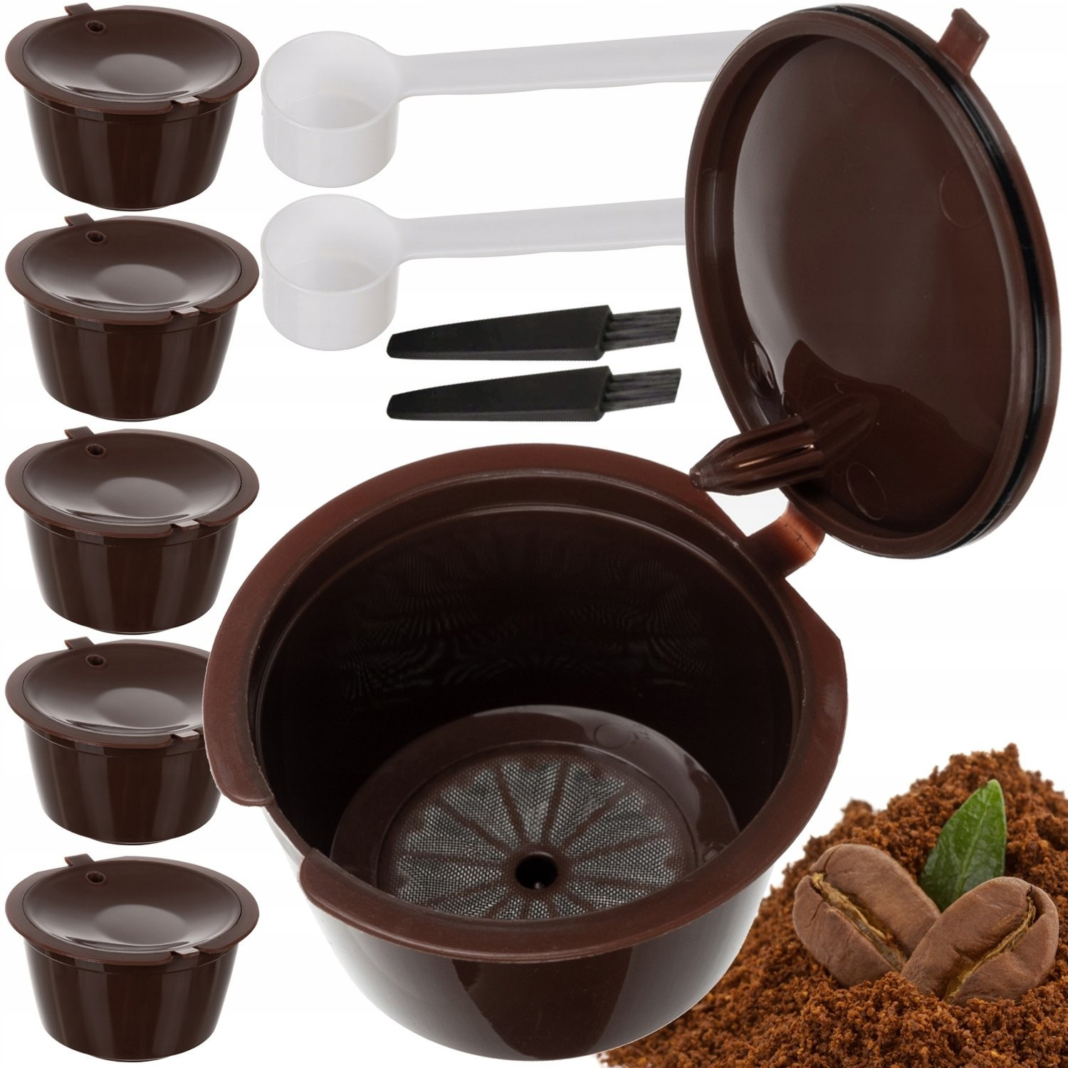 Reusable Coffee Capsules - 6-pack