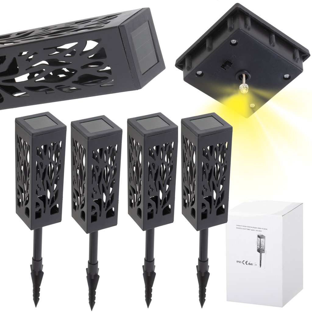 Solar lanterns for garden - 4-pack