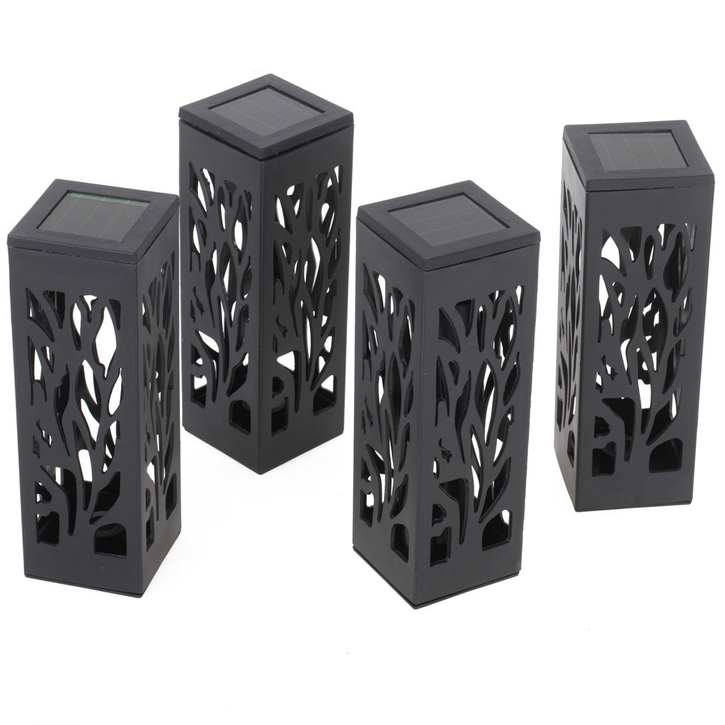 Solar lanterns for garden - 4-pack