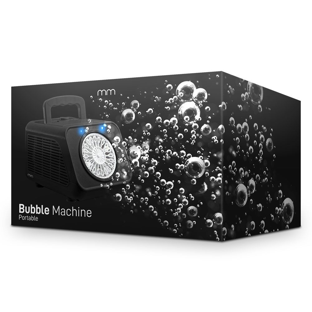 Bubble machine with light
