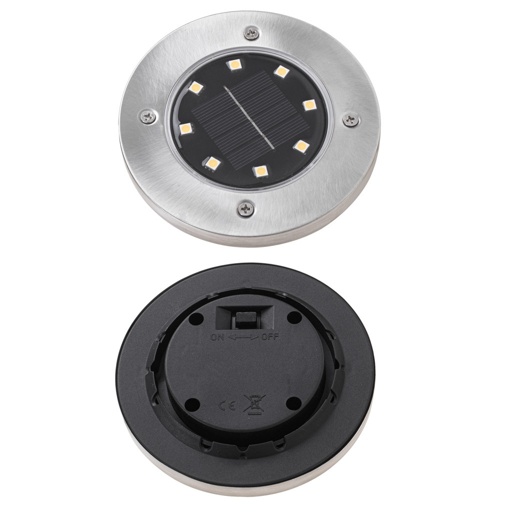 Solar garden lights 8 LED - 4-pack