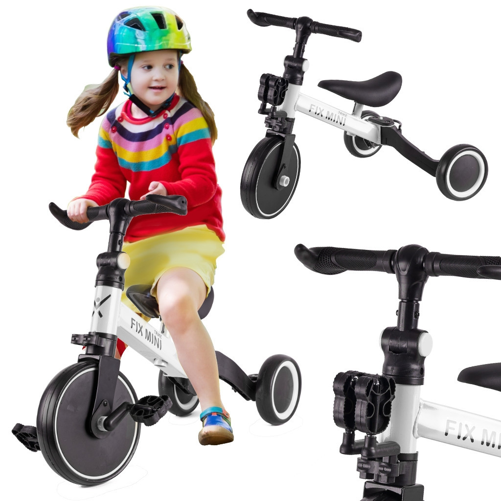 Triciclo 3 em 1 - Branco