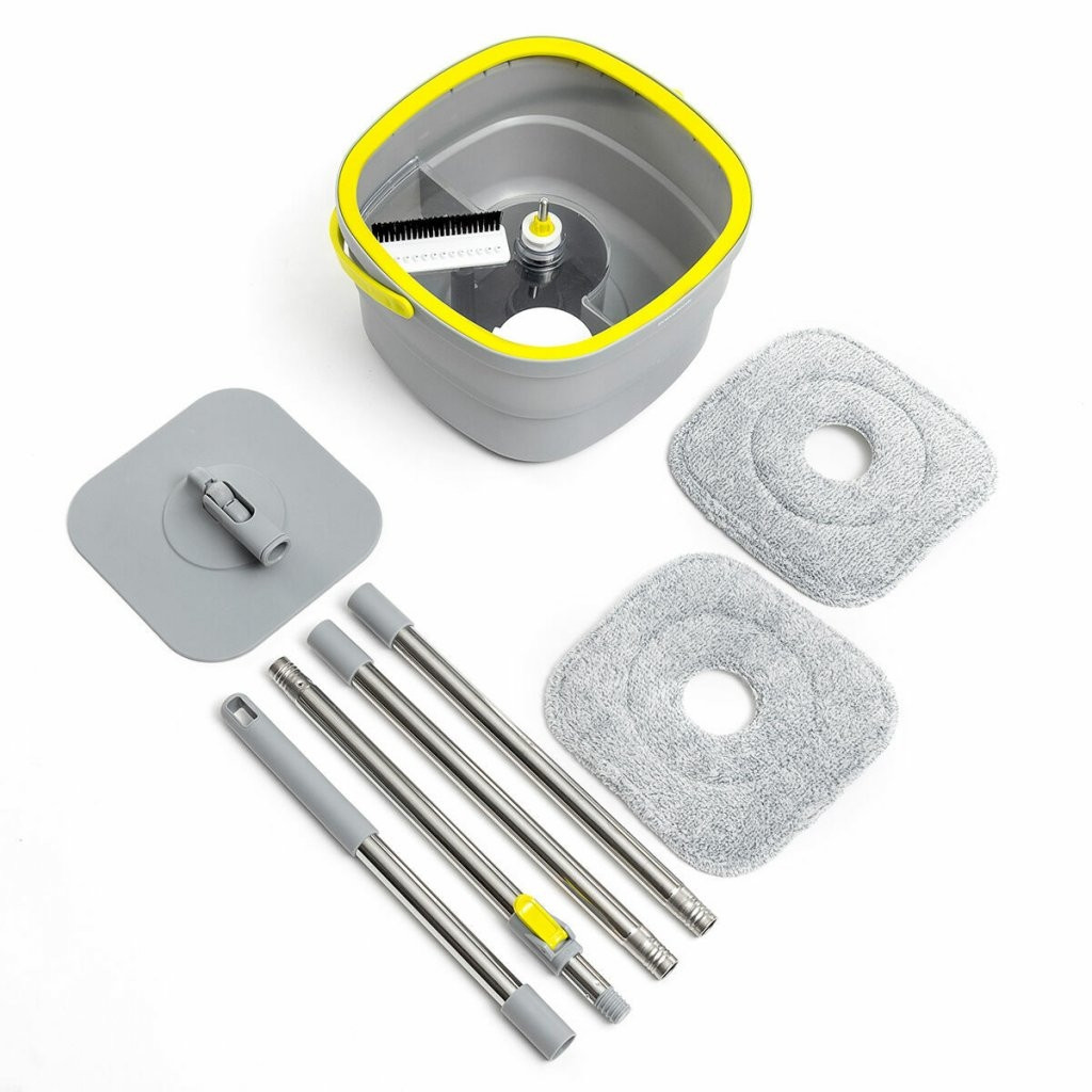 Selbstreinigender Mopp mit Wasserabscheider-Eimer