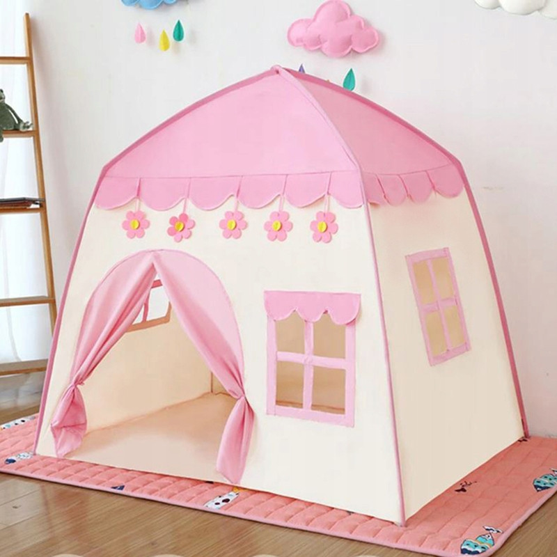Tent for children with light string