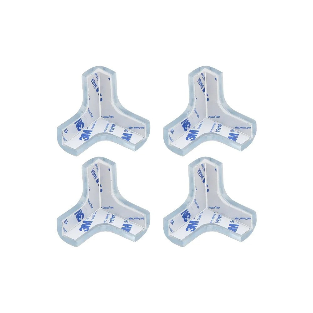 16 pcs Transparent Corner Guards - T-shaped