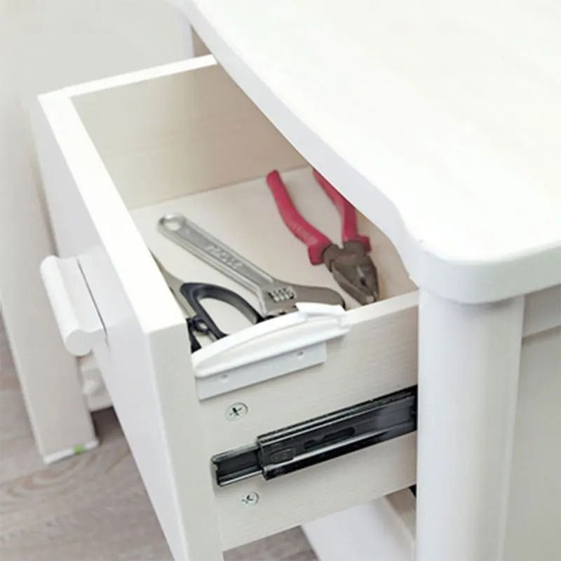 Lock for Lockers and Drawers - 4-pack