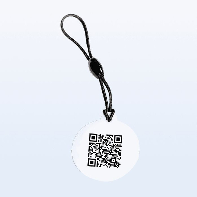 Witte sleutelhanger - NFC